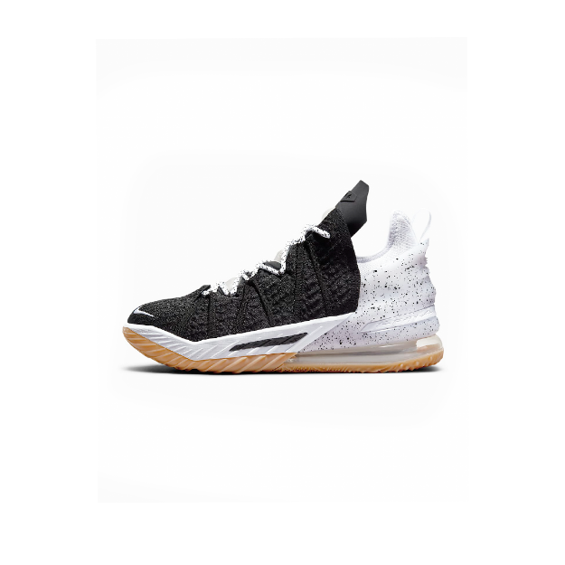 Picture of Basketball Shoe LeBron 18 "Black/White"